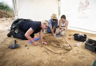 Archeolodzy badają kości żołnierzy poległych w bitwie pod Waterloo 