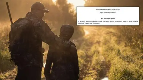 Konkurs dla młodzieży o wrażeniach z polowania? Sprawdzamy słowa posłanki