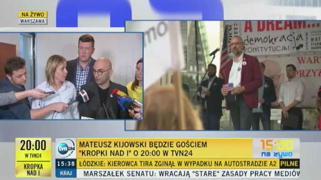Był wysyłane komunikaty że wszyscy w KOD-zie robią wszystko za darmo