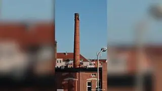 Komin grozi zawaleniem