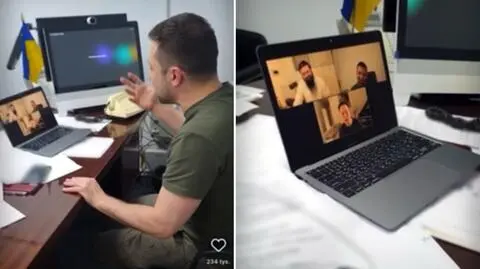 Zełenski zaprasza Muska na Ukrainę. "Jesteś mile widziany"