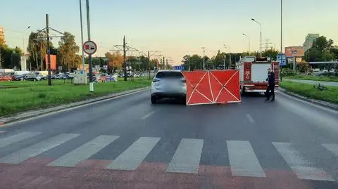 Tragiczny wypadek w Łodzi. Nie żyje rowerzysta