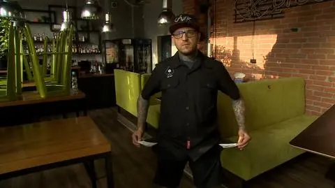 Pan Grzegorz musi zamknąć swoją restaurację 