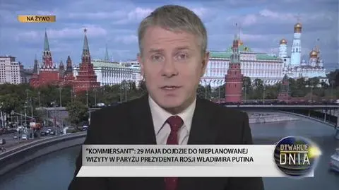 Kommiersant: nieplanowana wizyta Putina w Paryżu