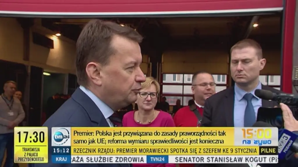 Mariusz Błaszczak komentuje decyzję Komisji Europejskiej