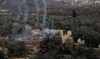 Starcia między Palestyńczykami a siłami izraelskimi w miejscowości Beita w muhafazie Nablus na Zachodnim Brzegu