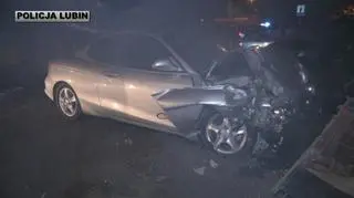 Pijany 24-latek swoją piracką jazdę zakończył na płocie