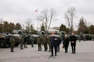 Prezydent odwiedził żołnierzy z 21. batalionu dowodzenia 21. Brygady Strzelców Podhalańskich w Rzeszowie