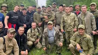 Uczestnicy akcji poszukiwawczej Wiołetty Mużyczuk