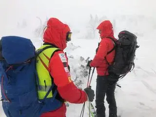 Akcje ratunkowe GOPR na Babiej Górze