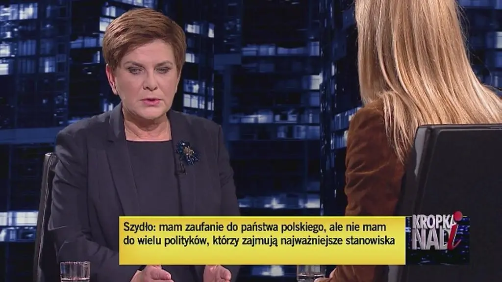 Beata Szydło: okazuje się że największymi przestępcami w Polsce są rolnicy