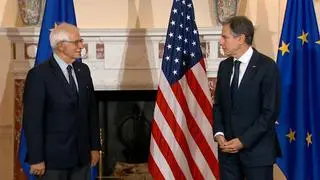 Antony Blinken spotkał się w Waszyngtonie z Josepem Borrellem