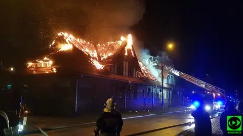 Gdy gasili jedną kamienicę, w płomieniach stanęła druga. Obie zostały podpalone. Areszt dla podejrzanego