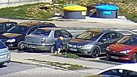 Pięcioletni chłopiec na rowerku wjechał wprost pod koła samochodu. Nagranie ku przestrodze