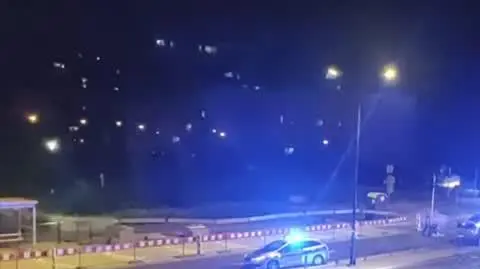 Pościg za samochodem osobowym w Warszawie
