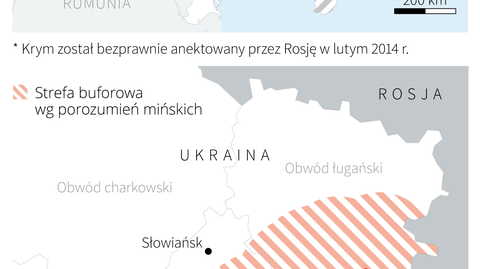 Po stronie separatystów "walczą najemnicy z Francji, Hiszpanii i Chile"