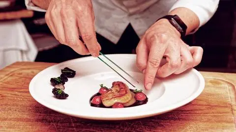 Foie gras pasztet restauracja