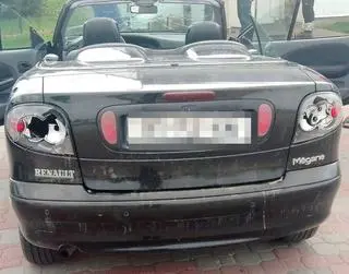 36-latek zniszczył auto, które sam kilka dni wcześniej kupił 