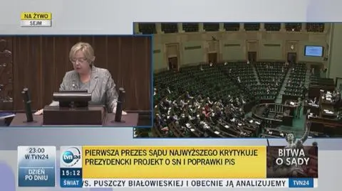 Gersdorf: jeszcze jest czas na opamiętanie się