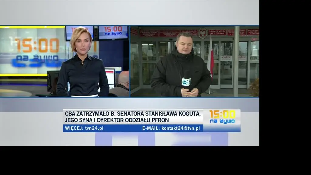 Były senator został zatrzymany