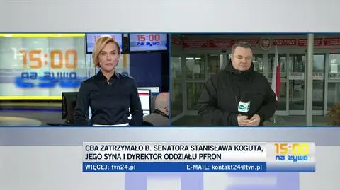 Były senator został zatrzymany
