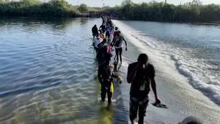 Migranci na granicy amerykańsko-meksykańskiej 