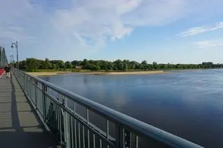 Poziom wody w Wiśle w Toruniu oscyluje w granicach 150 cm