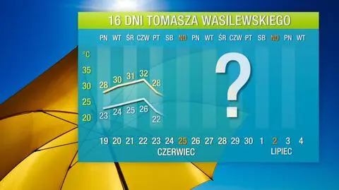 Idzie pierwszy prawdziwy upał. Pogoda na 16 dni