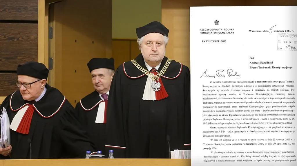 Ministerstwo Sprawiedliwości: takie pismo musiało zostać przesłane