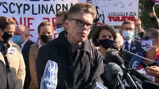 Sędzia Igor Tuleya przed Sądem Najwyższym