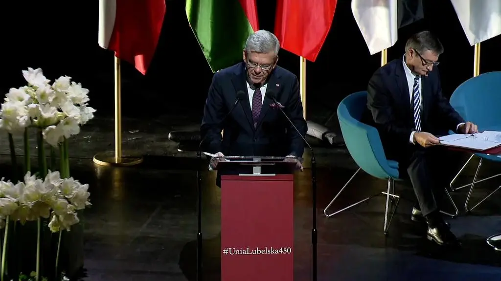 Marszałek Senatu: istotą dziedzictwa Unii Lubelskiej jest wolność
