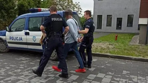 Poszukiwany mężczyzna przyszedł na komendę po poradę, został zatrzymany 