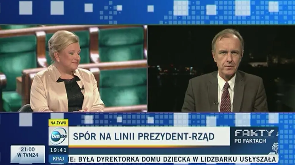 Prezydent umywa ręce