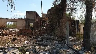 Zniszczenia w Iziumie 