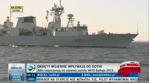 Manewry NATO na Bałtyku