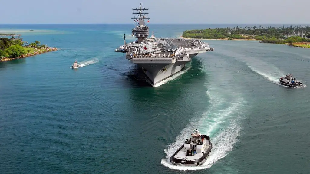 USS Ronald Reagan (zdjęcie archiwalne)