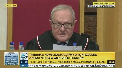 Sędzia Biernat: Pośpiech nie był wskazany. Sejm powielił czynności uznane przez TK za wadliwe