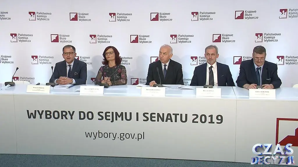PKW podała dane z prawie 99,5 procent obwodowych komisji wyborczych