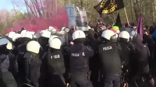Na miejsce wysłano około 200 funkcjonariuszy