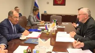 Spotkanie Siergieja Ławrowa z Pietro Parolinem