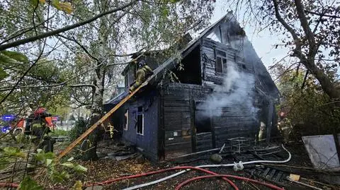 Akcja gaśnicza trwała do 19.30