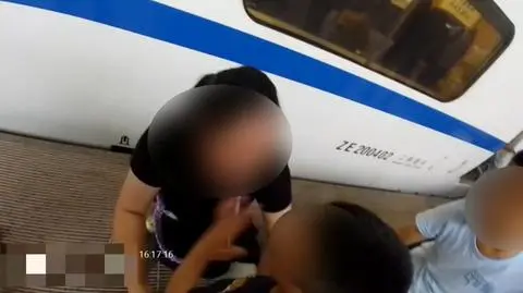 Akcja ratunkowa na dworcu
