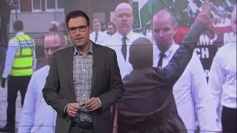 Sama przeciwko neonazistom.  "Miałam tego dnia mnóstwo szczęścia"