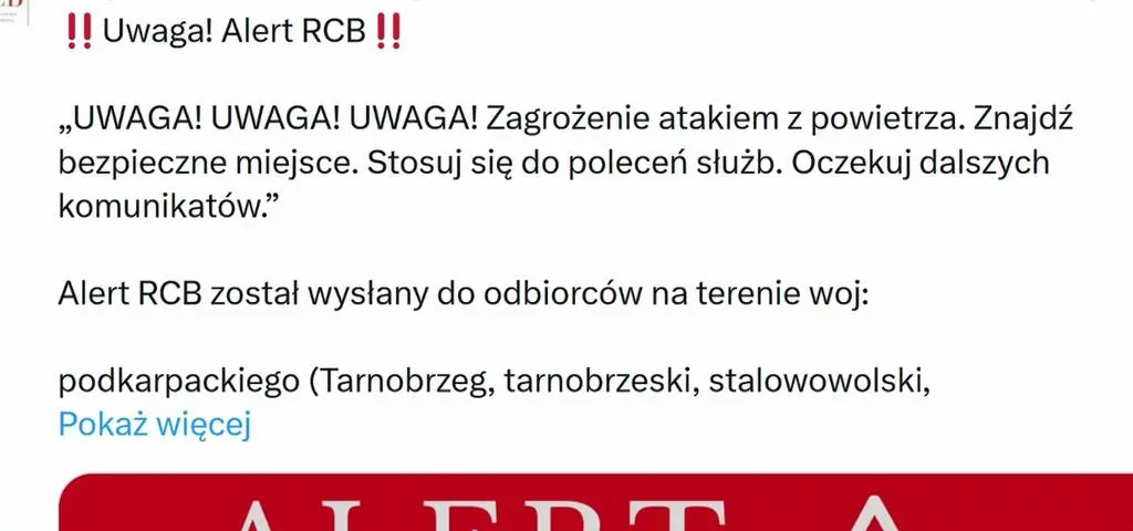 Tusk o ataku Rosji: bardzo blisko granicy z Polską, nasze samoloty zostały poderwane