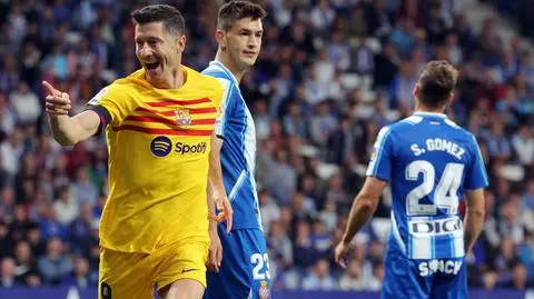 Gole, które uszczęśliwiły Barcelonę. Zimna krew Lewandowskiego