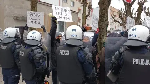 W Hajnówce protestowano przeciwko VI Hajnowskiemu Marszowi Pamięci Żołnierzy Wyklętych