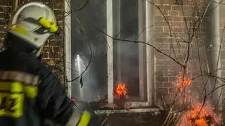 Pożar w Aleksandrowie Łódzkim. Nie żyje jedna osoba