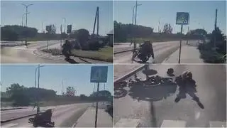 Pijana na motorowerze, wiozła nietrzeźwego pasażera