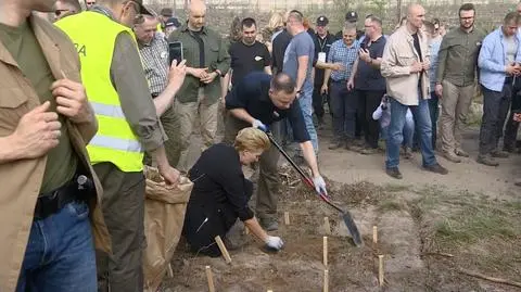 Para prezydencka zainaugurowała akcję sadziMY
