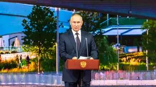 Putin w czasie obchodów poświęconych 875-leciu Moskwy 